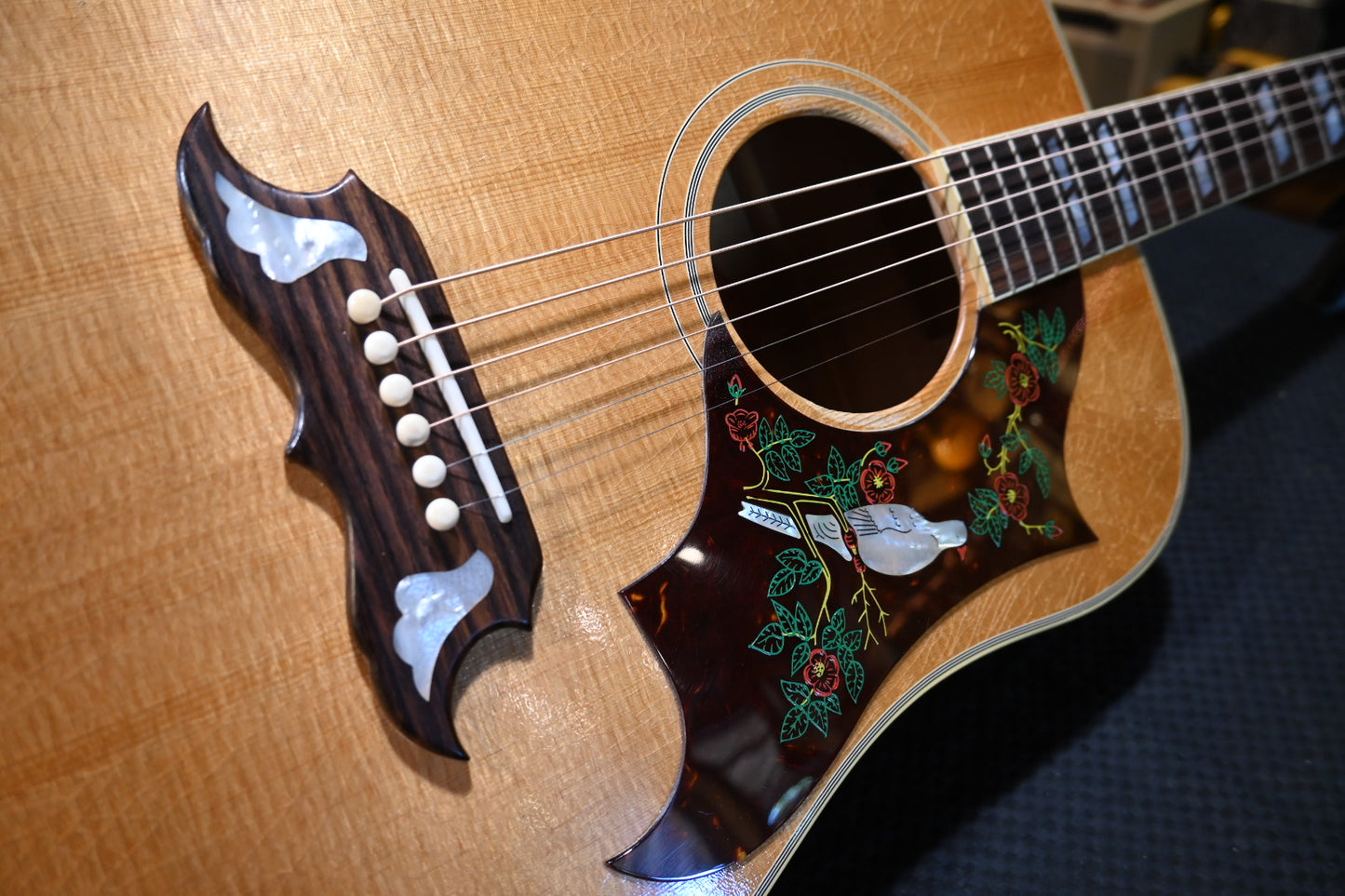 Gibson Custom Shop 1963 Dove 2025 Murphy Lab Light Aged - Dark Natural Guitar #5061 - Danville Music