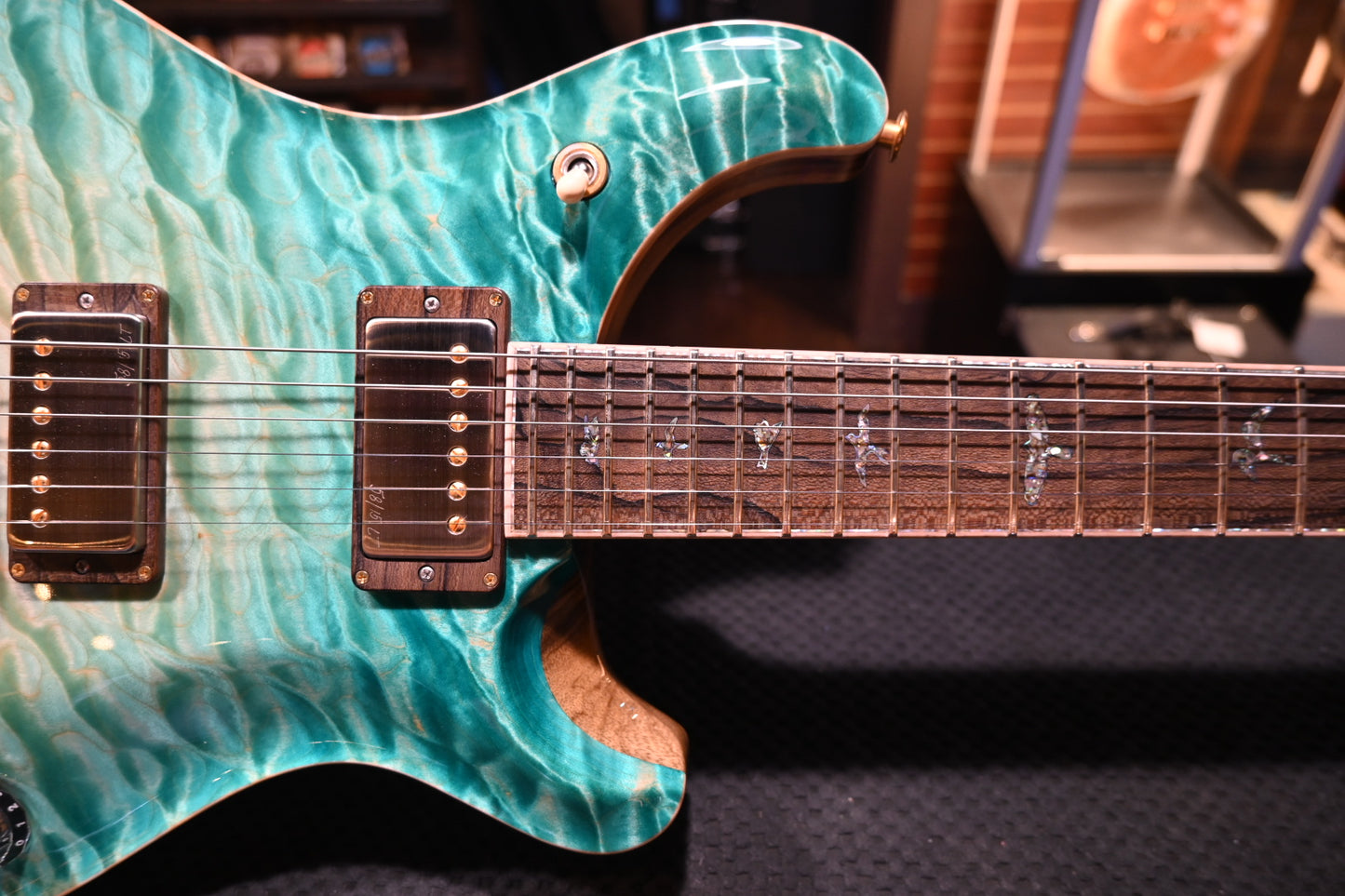 PRS Private Stock McCarty 594 One-Piece Quilt - Bahamian Dragon’s Breath Guitar #11482