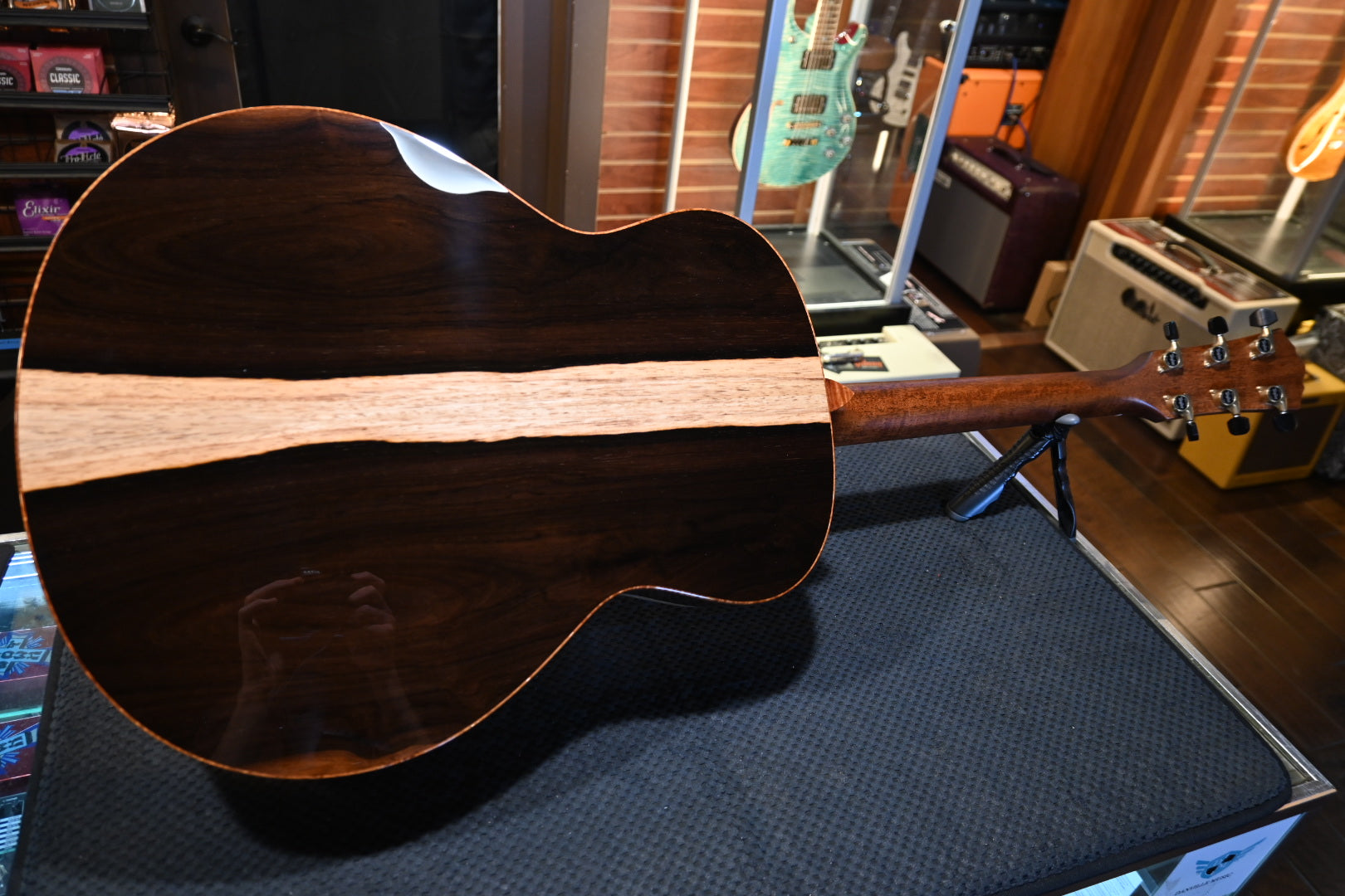 Taylor Custom Gold Label Super Auditorium Adirondack Spruce/AAA Brazilian Rosewood Guitar #6082 - Danville Music