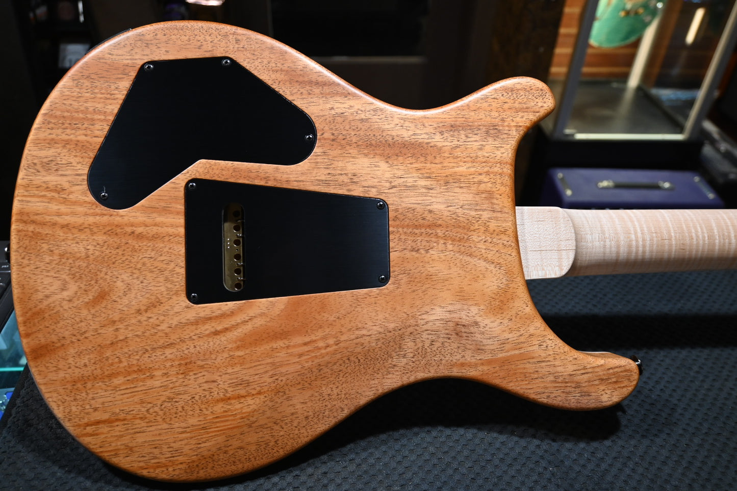 PRS Wood Library DGT 10-Top Quilt - Fire Red Satin Guitar #7759