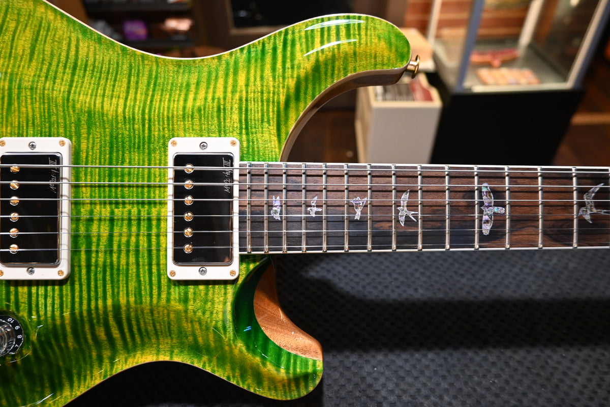 PRS Select Wood Library McCarty 594 Tremolo 10-Top 408 Switching - Emerald Guitar #1650