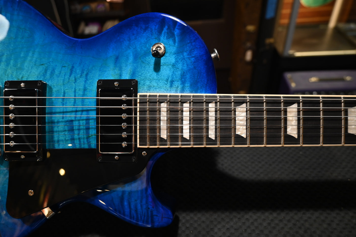 Gibson Les Paul Studio Session - Cobalt Burst Guitar #0259 - Danville Music