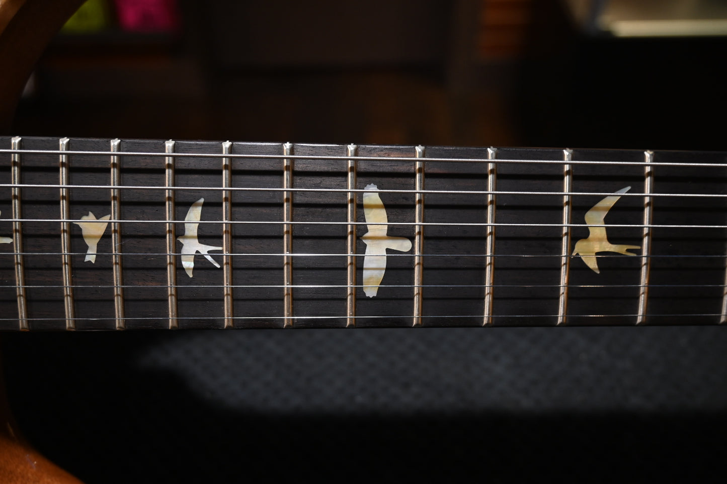 PRS Wood Library Special Semi-Hollow Danville Music 35th Anniversary Artist Top - Sandstorm Fade Guitar #0874