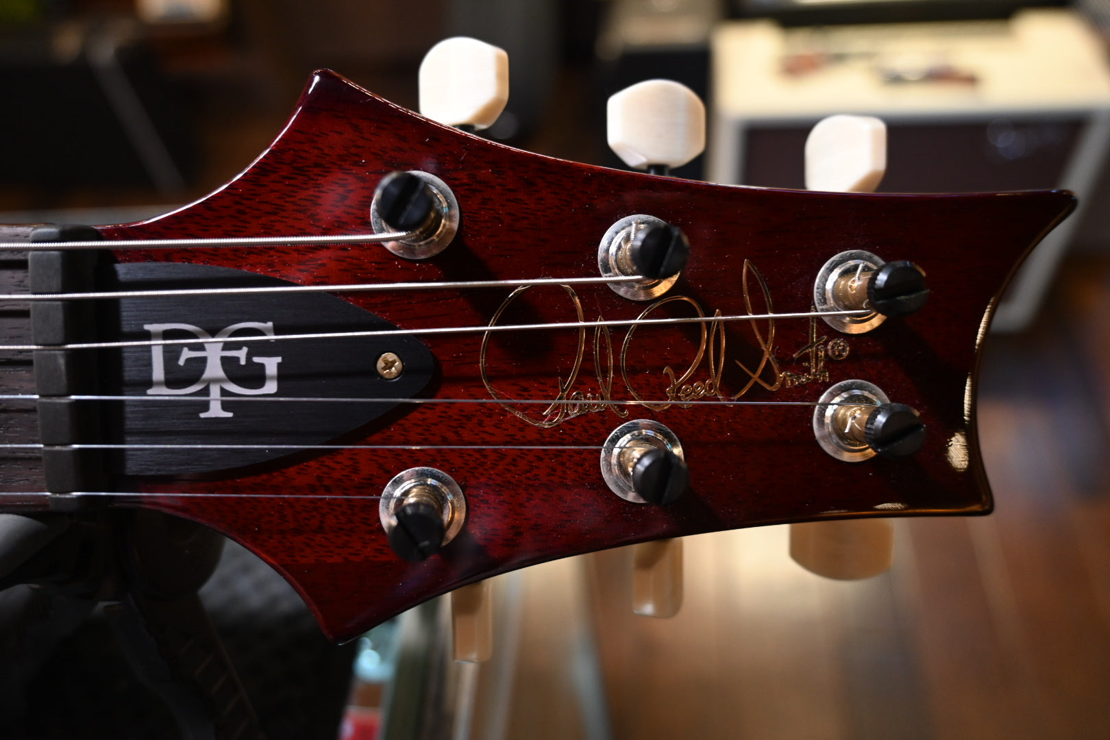 PRS DGT 10-Top 2024 - Dark Cherry Sunburst Guitar #6034 - Danville Music
