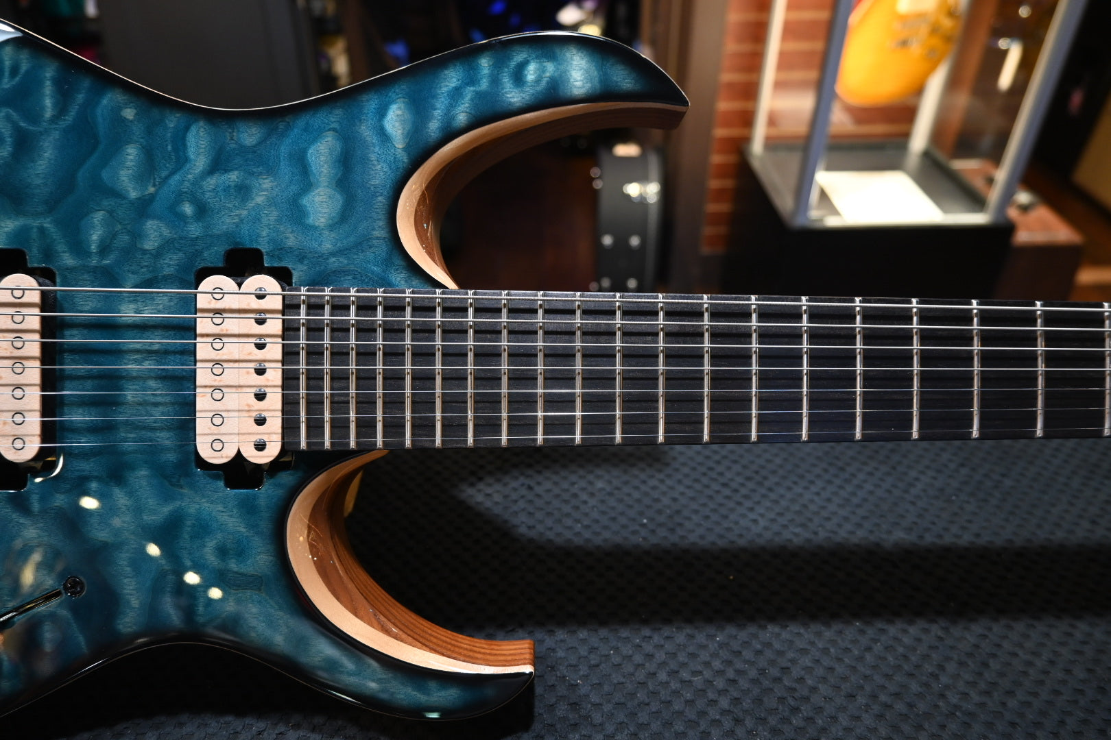 Mayones Duvell Elite 7 - Translucent Custom Finish Guitar #7024