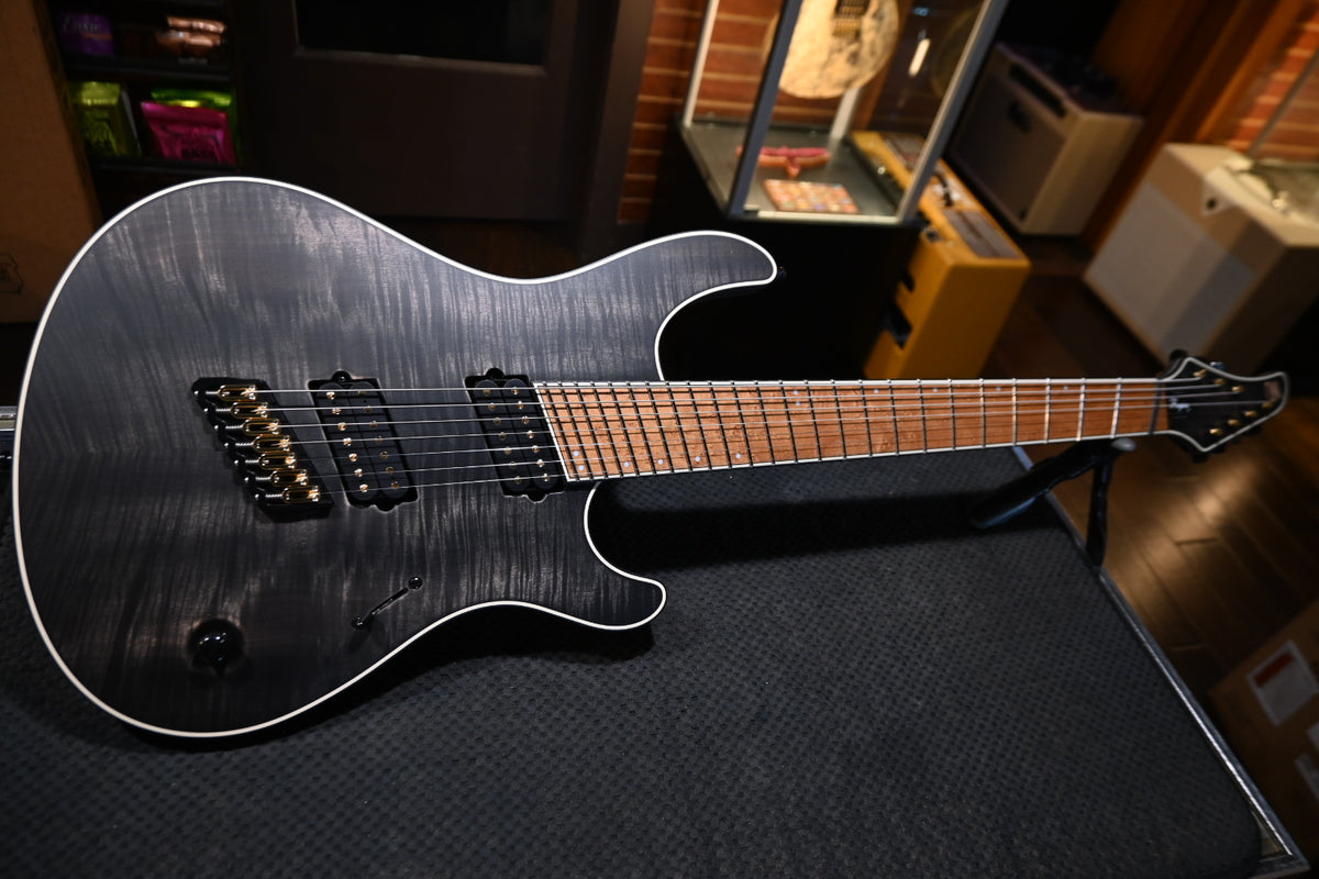 Mayones Regius VF 7 Multi-Scale - Antique Black Matt Guitar #8144