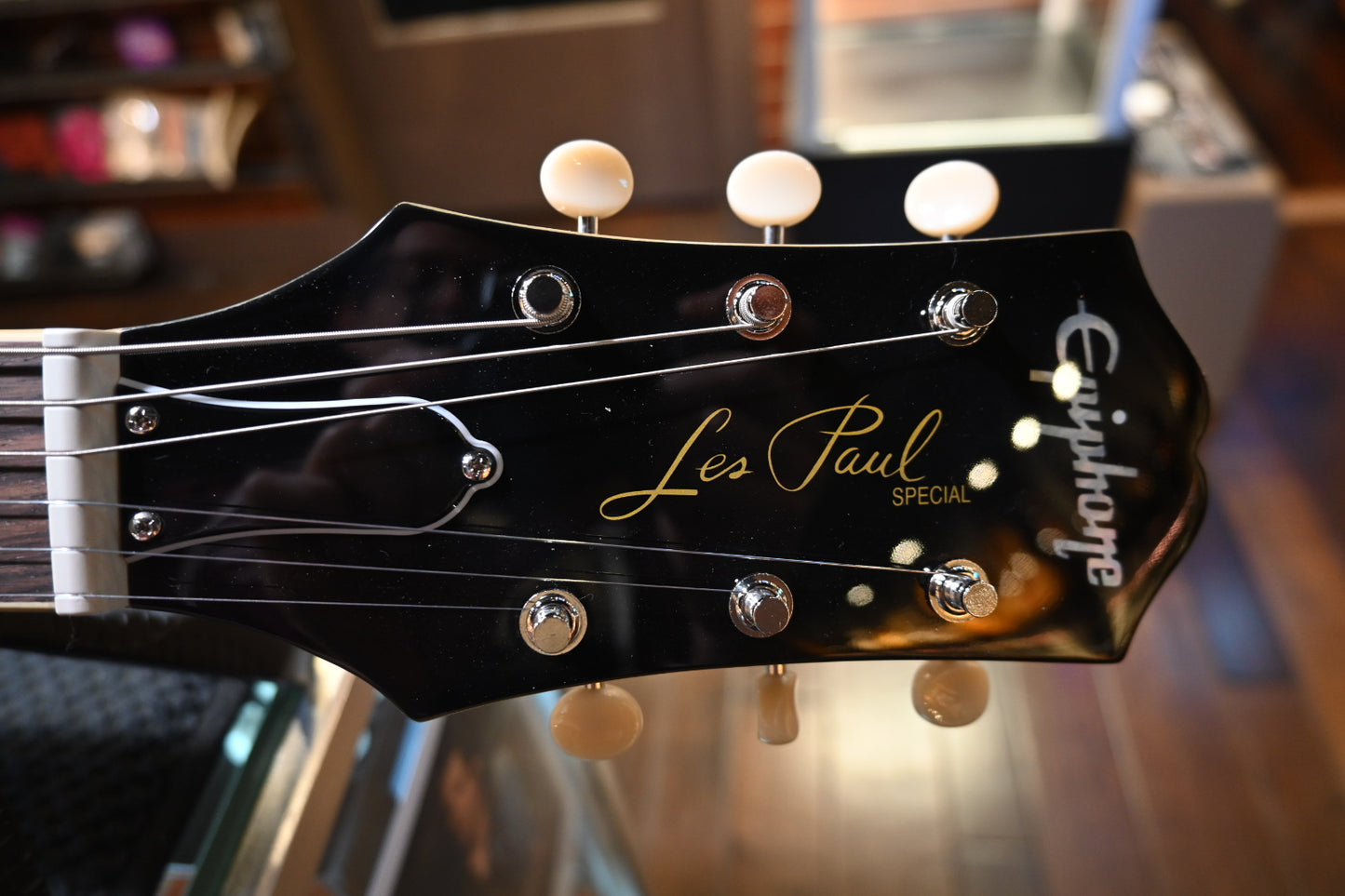 Epiphone Les Paul Special Double Cut - TV Yellow Guitar #0058 - Danville Music