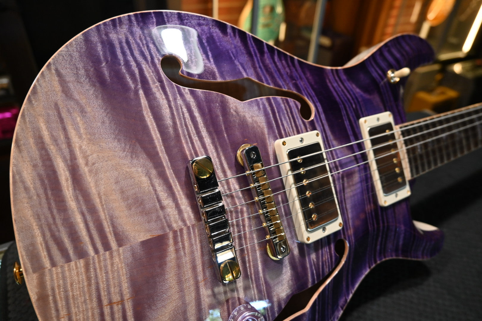 PRS Private Stock McCarty 594 Hollowbody II 2024 - Purple Dragon’s Breath Guitar #10773 - Danville Music