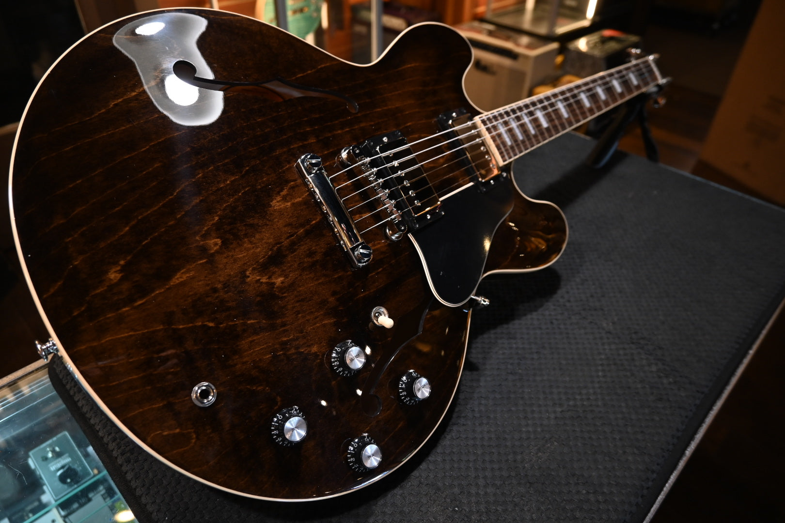 Gibson ES-335 ‘60s - Dark Walnut Guitar #0114 - Danville Music