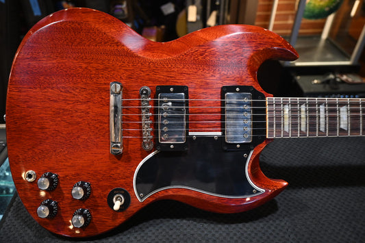 Gibson Custom Shop 1961 Les Paul SG Standard Reissue Stop-Bar VOS - Cherry Red Guitar #2981