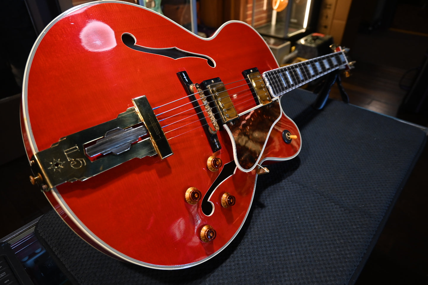 Gibson Custom Shop L-5 CT 2000 - Cherry Red Guitar #0008 - Danville Music