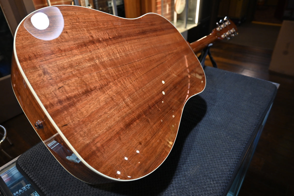 Gibson Custom Shop J-45 Koa Carpathian Spruce - Honeyburst Guitar #5086