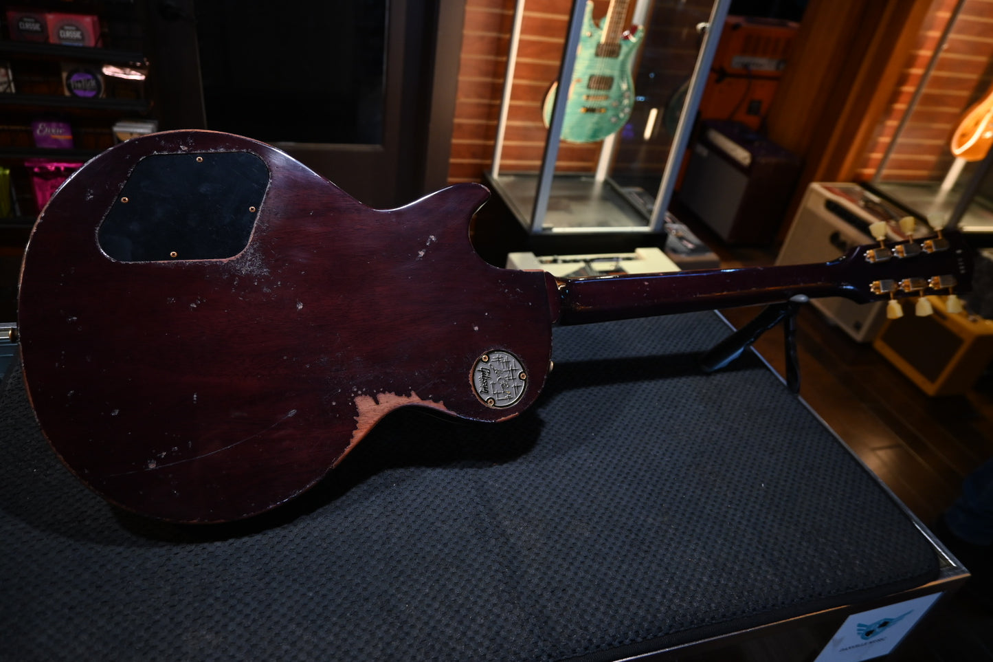 Gibson Custom Shop 1959 Les Paul Standard Reissue Purple Tiger Murphy Lab Heavy Aged - Purple Tiger Guitar #6388 - Danville Music