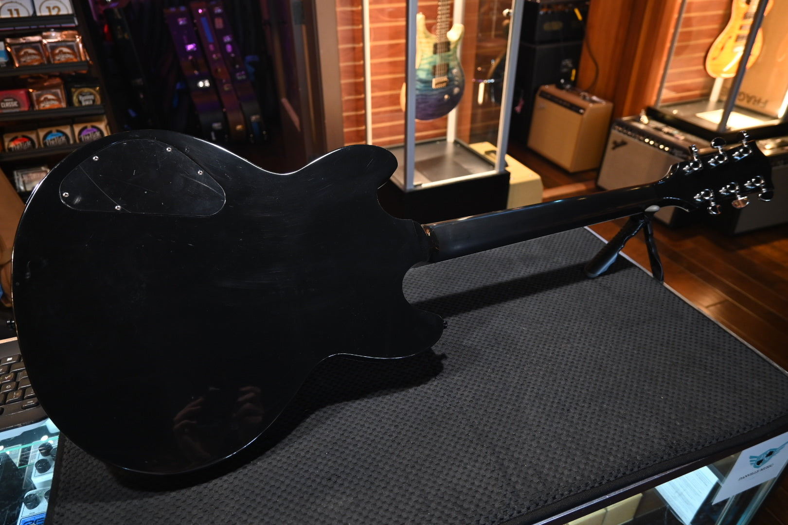 Gibson Midtown Custom 2014 - Black Guitar #3300 PRE-OWNED - Danville Music