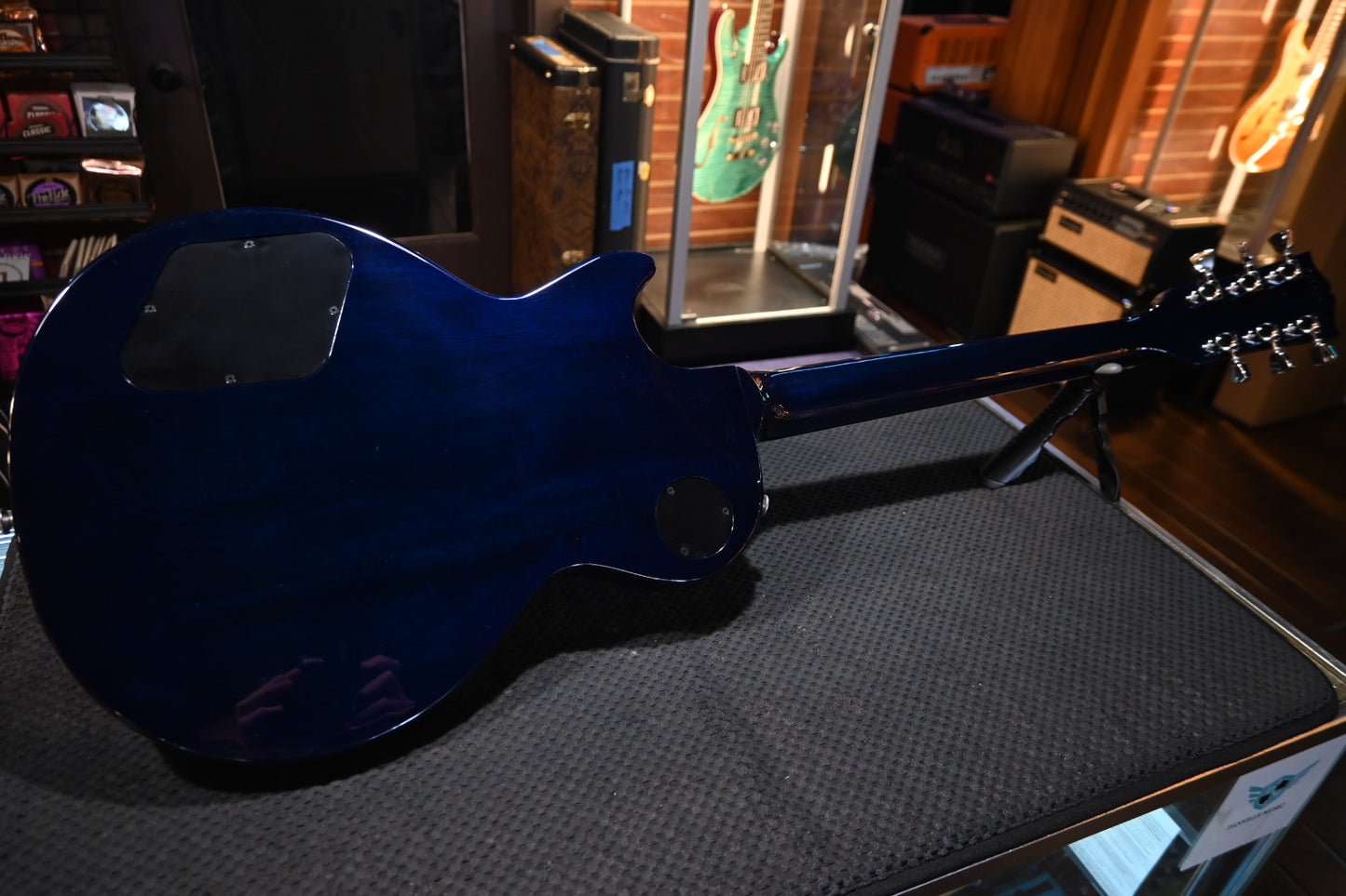 Gibson Les Paul Studio Session - Cobalt Burst Guitar #0259 - Danville Music