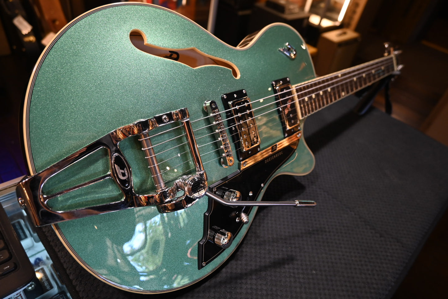 Duesenberg Starplayer TV - Catalina Harbor Green Guitar #1887