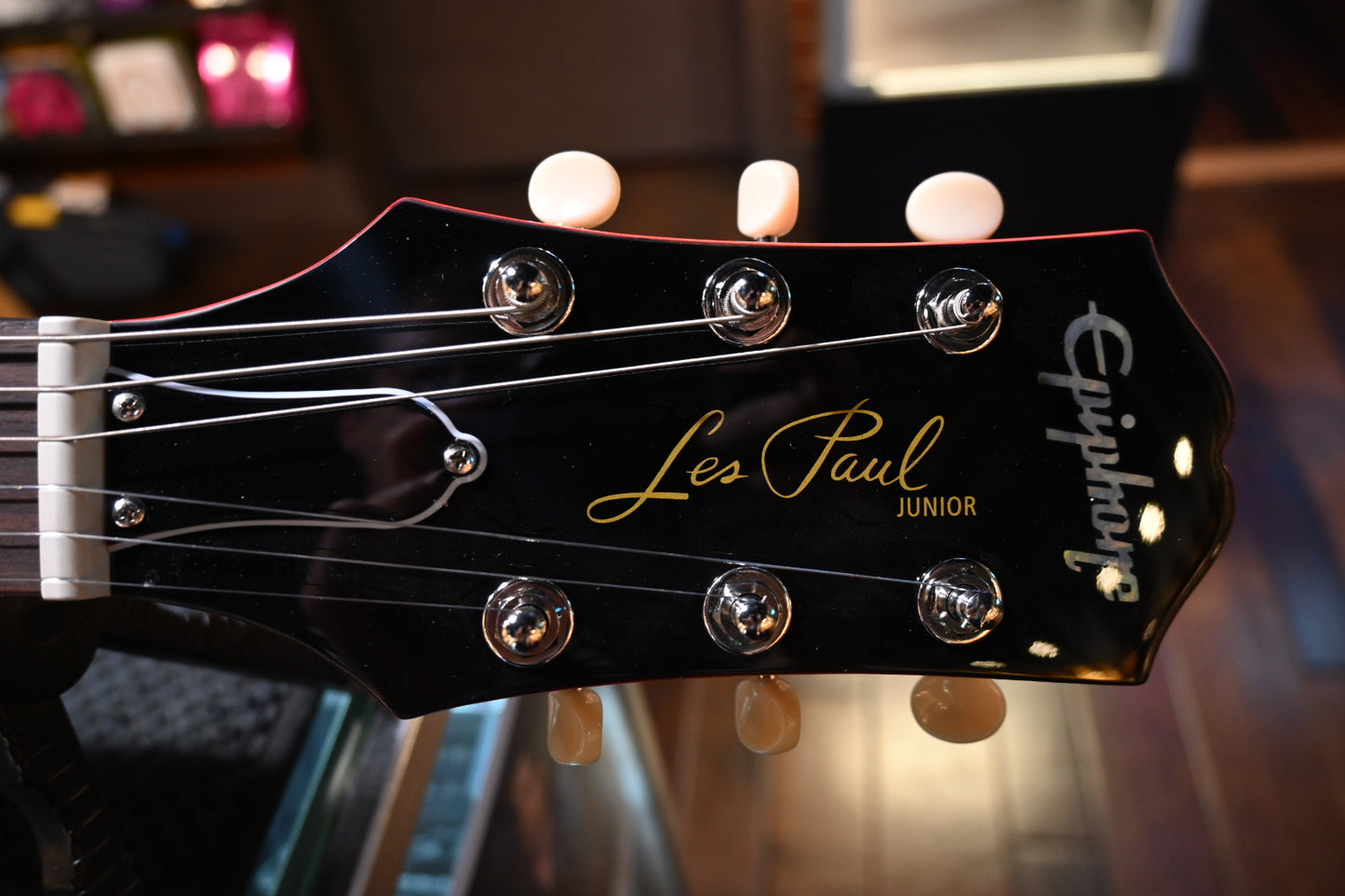 Epiphone Billie Joe Armstrong Les Paul Junior - Radiant Red Guitar #5070