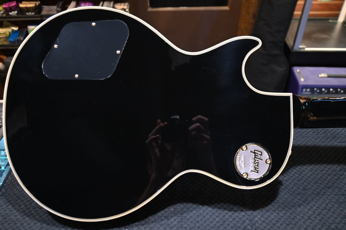 Gibson Custom Shop 1968 Les Paul Custom Reissue Gloss - Ebony Guitar #9218