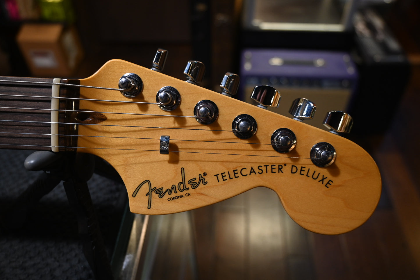 Fender American Professional II Telecaster Deluxe 2023 - Dark Night Guitar #4093