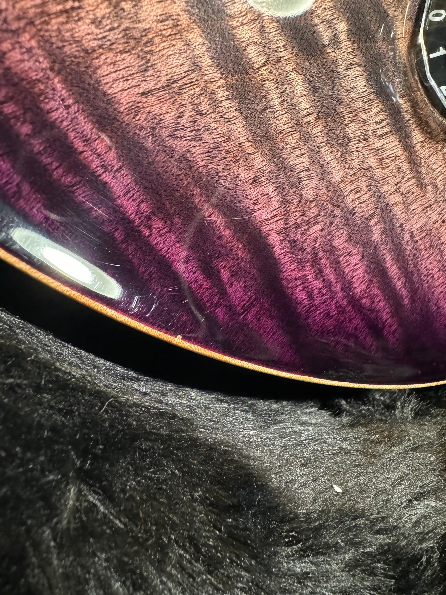 PRS McCarty 594 10-Top 2018 - Charcoal Purple Burst Guitar #4728 - Danville Music