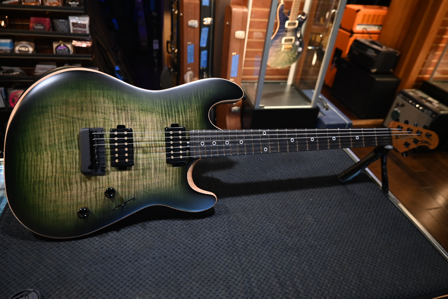 Music Man Rabea Sabre - Emerald Hill Guitar #2425