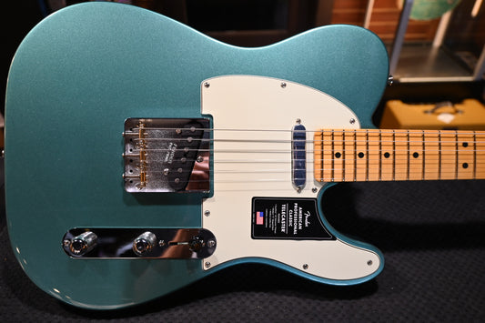 Fender American Classic Telecaster - Faded Sherwood Green Metallic Guitar #9890