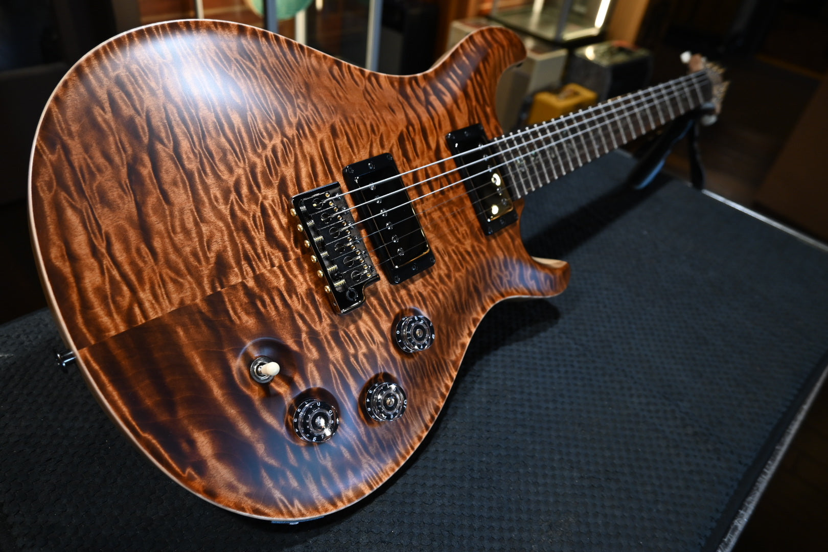 PRS Wood Library DGT 10-Top Quilt - Copperhead Satin Guitar #2068 - Danville Music