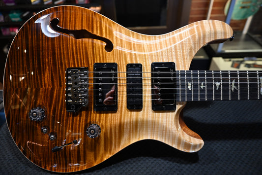 PRS Wood Library Special Semi-Hollow Danville Music 35th Anniversary Artist Top - Sandstorm Fade Guitar #6047