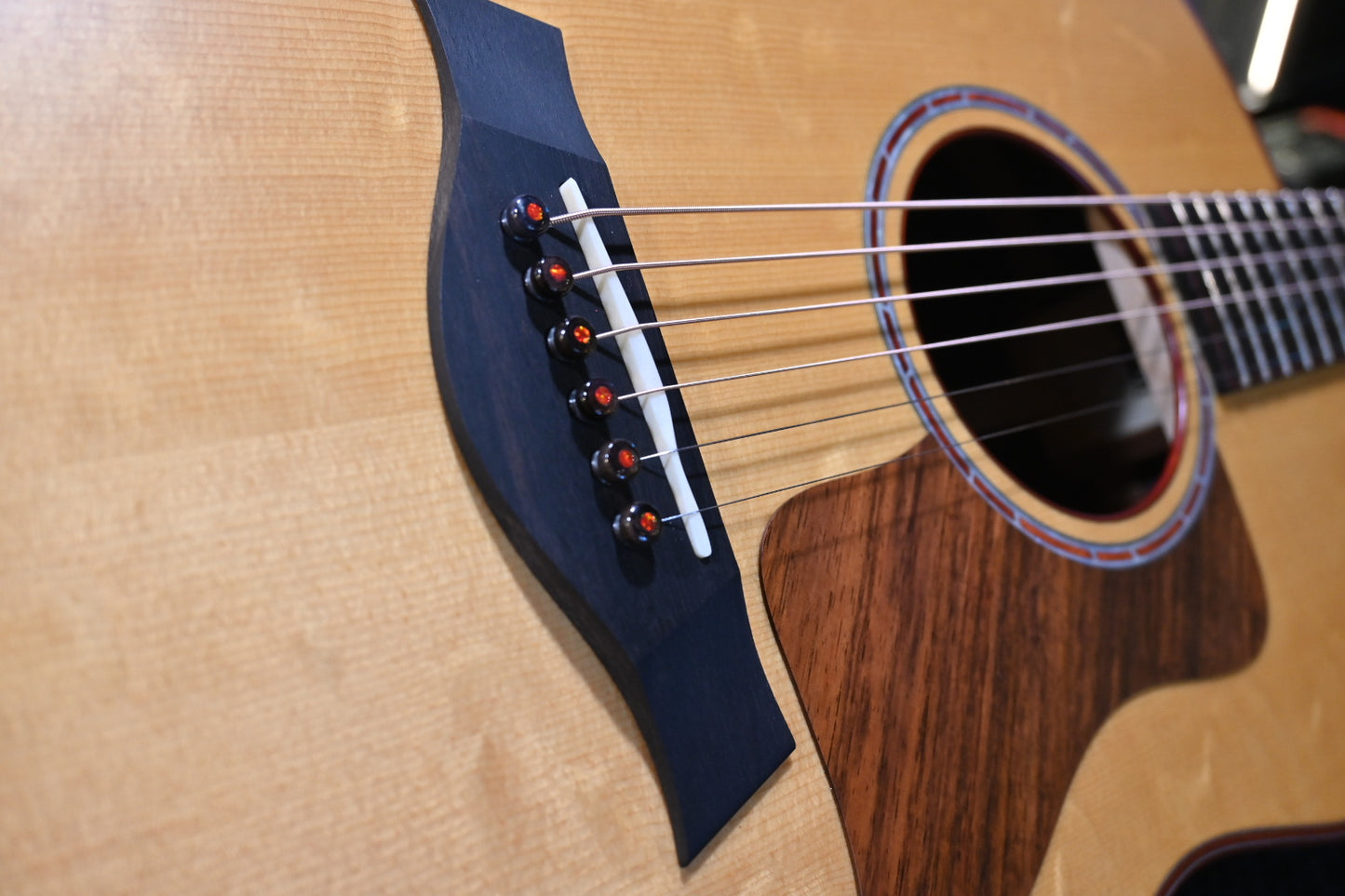 Taylor Custom GO Grand Orchestra Bearclaw Spruce/Indian Rosewood Catch #22 - Aged Toner Guitar #6094