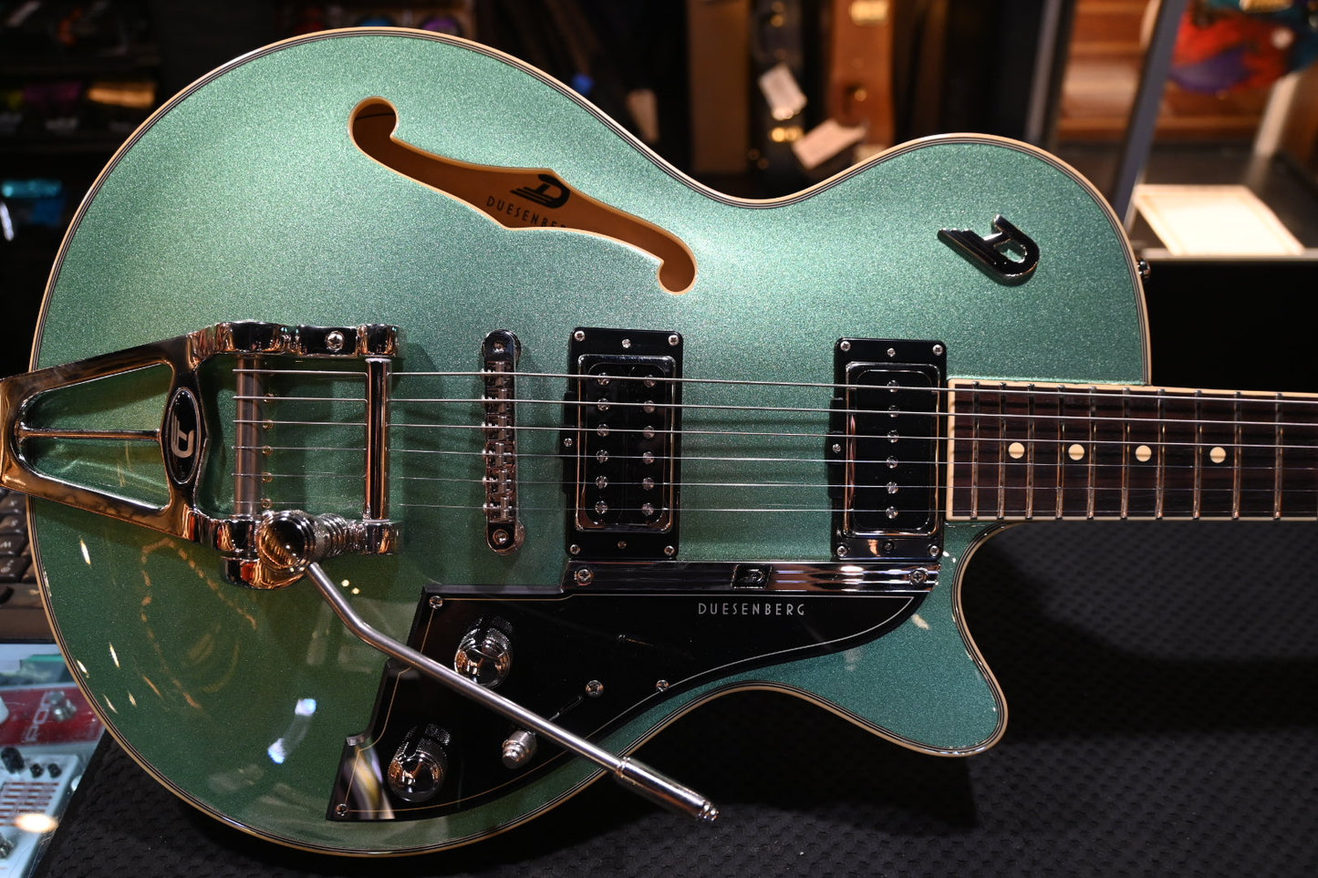 Duesenberg Starplayer TV - Catalina Harbor Green Guitar #1887