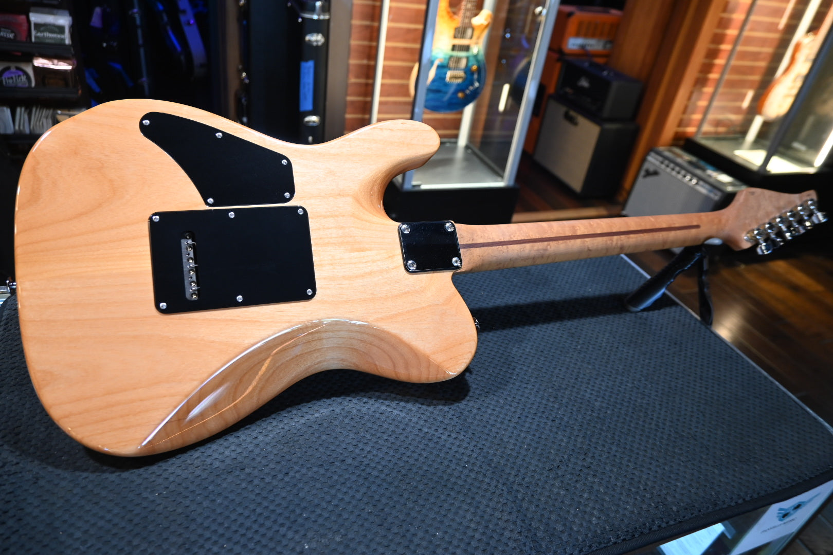 Suhr Custom Classic T 2012 Flamed Redwood - Natural Guitar #7887 - Danville Music
