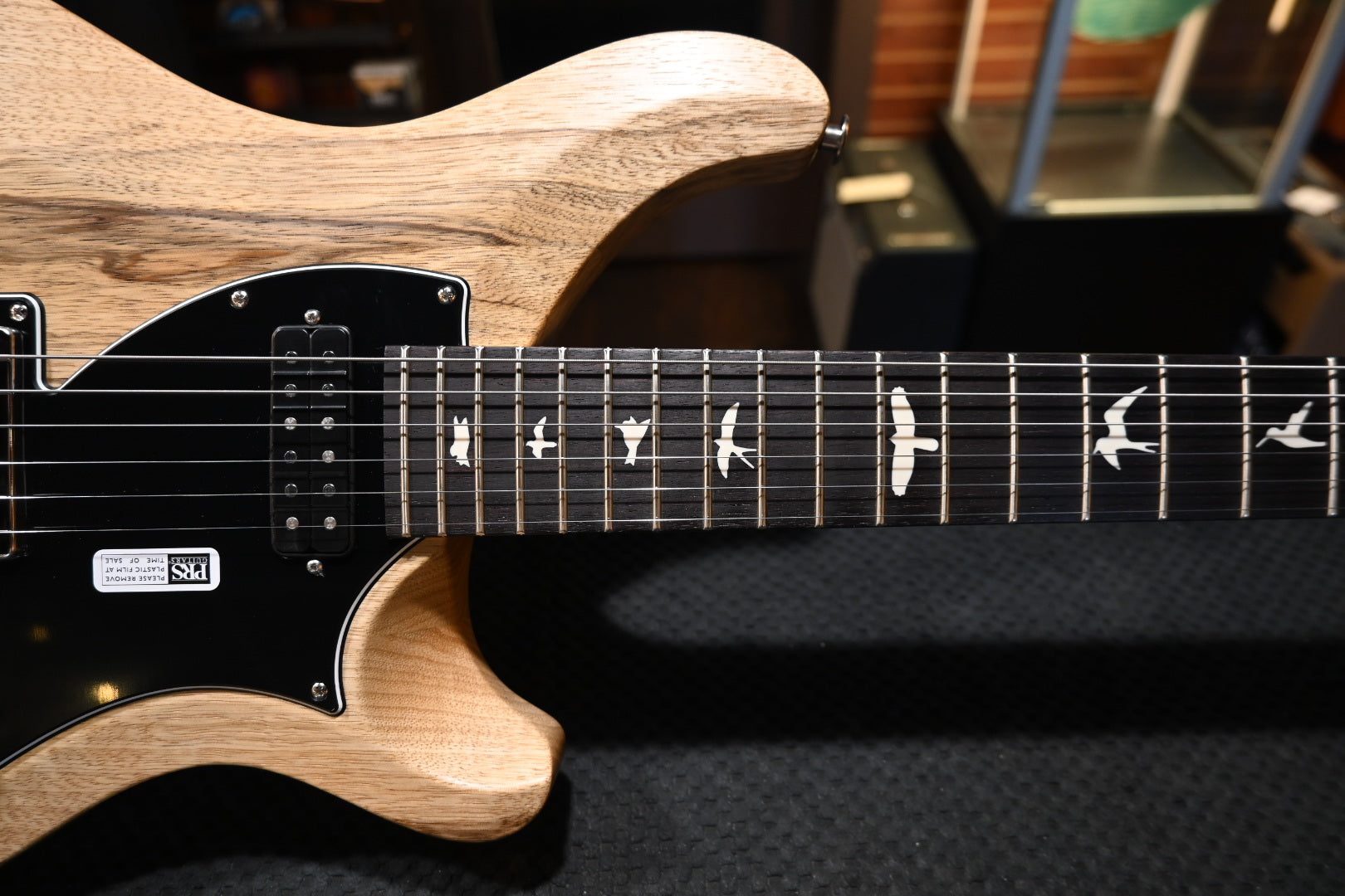 PRS S2 Vela Black Limba Limited Edition Satin - Natural Guitar #8504 - Danville Music