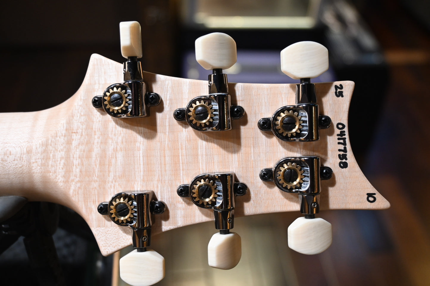 PRS Wood Library DGT 10-Top Quilt - Aquableux Satin Guitar #7758