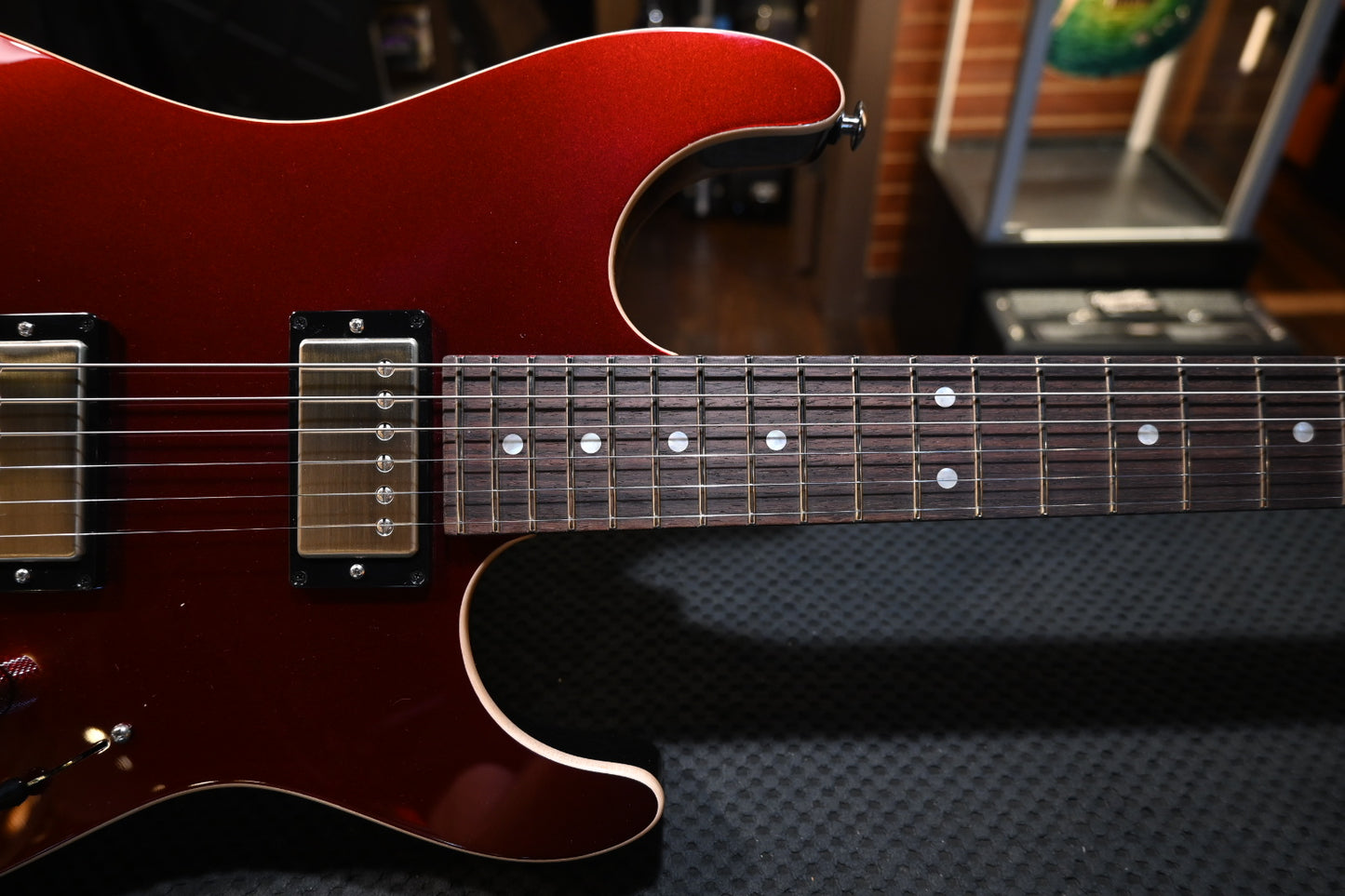 Suhr Pete Thorn Signature Series Standard HH - Garnet Red Guitar #6030 - Danville Music