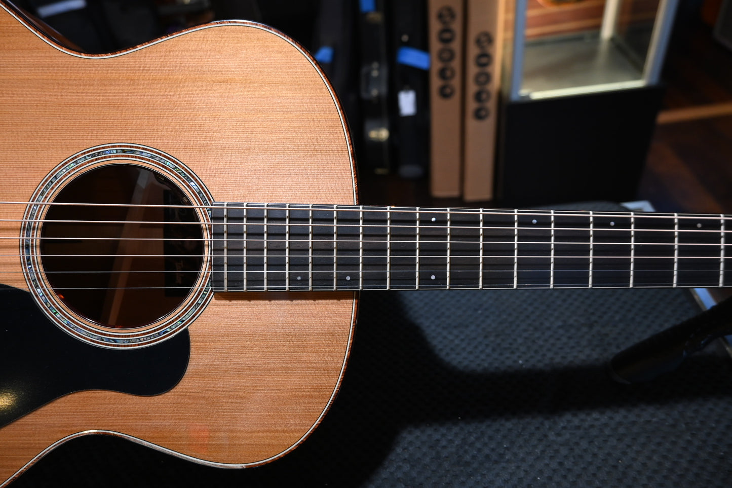 Taylor Custom Gold Label SA Super Auditorium Cedar/Mahogany Guitar #6097