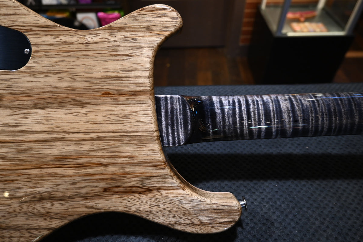PRS Wood Library Custom 24 Stoptail Limited Edition 10-Top - Charcoal Guitar #0111