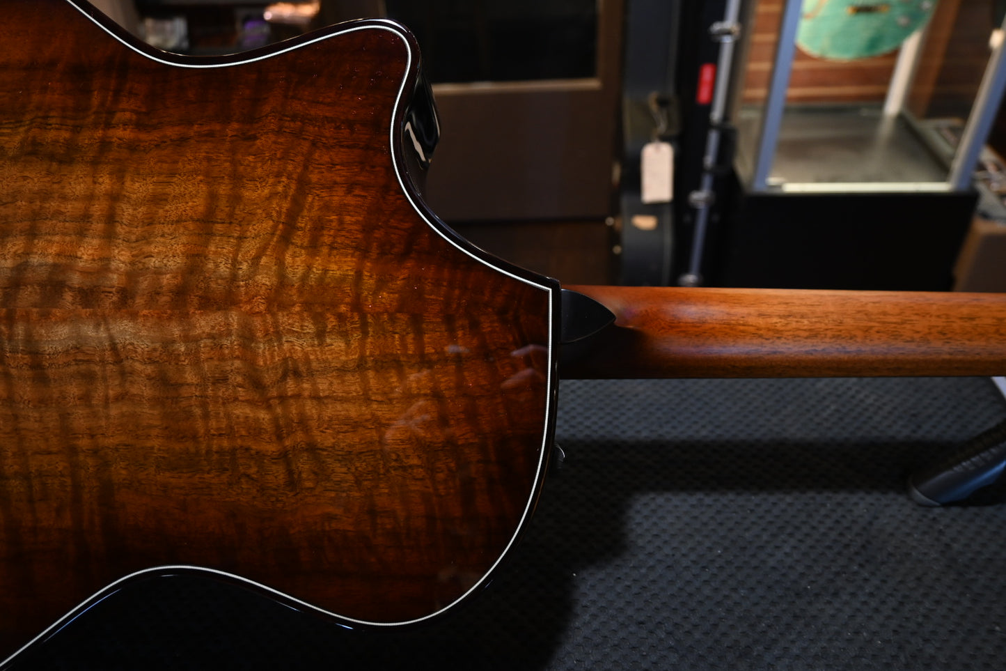 Taylor Custom GA Builder’s Edition Torrefied Spruce/AA Walnut - British Racing Green Metallic Guitar #5084 - Danville Music