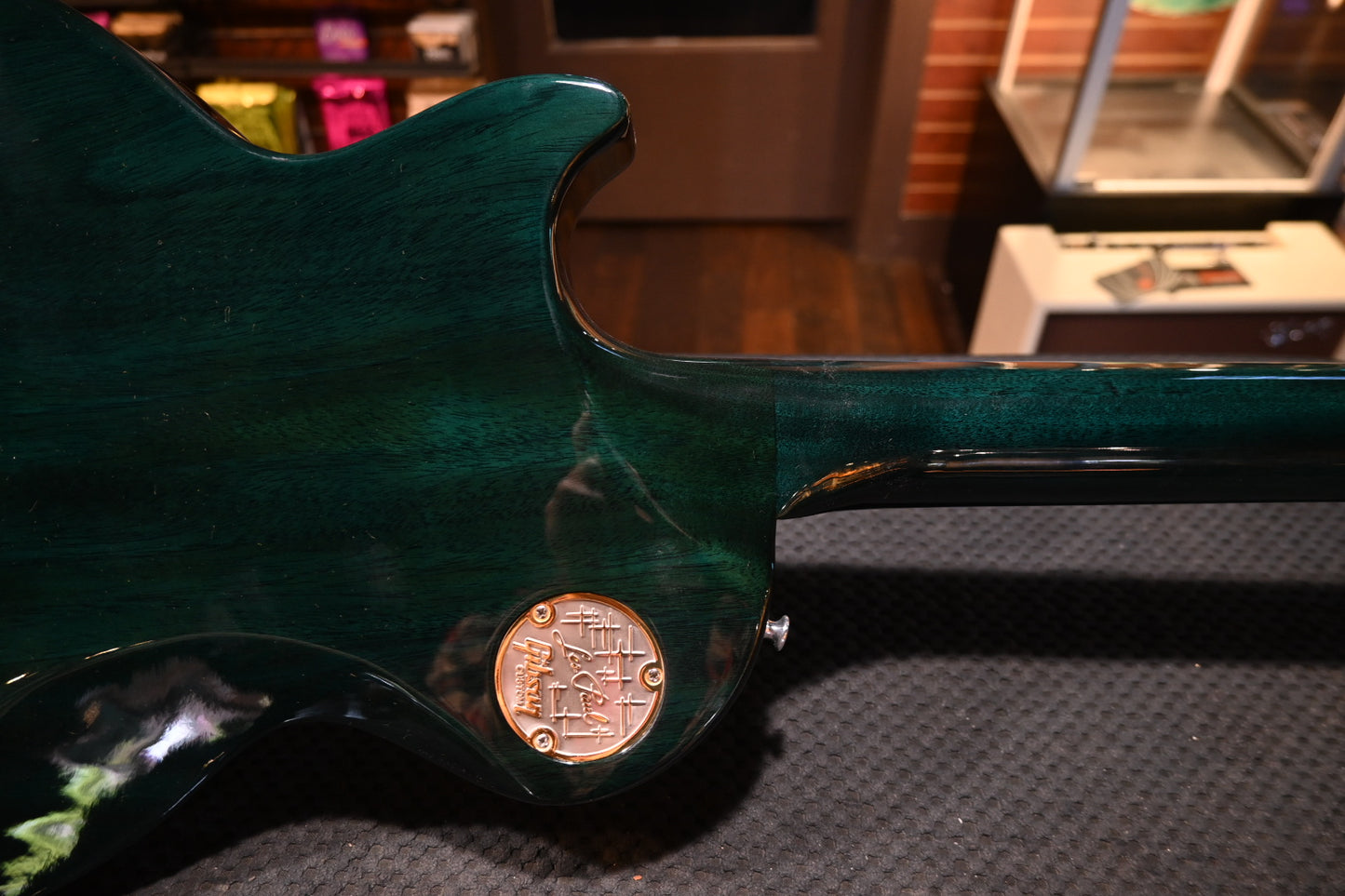 Gibson Custom Shop Les Paul Axcess Custom Peacock Widow Stopbar - Peacock Widow Guitar #0331 - Danville Music
