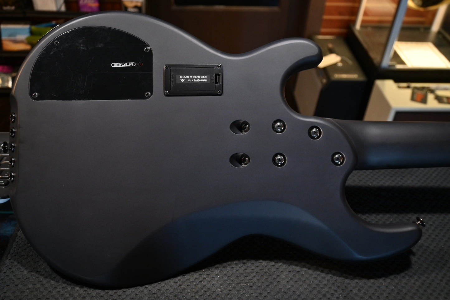 Yamaha BB735A 5-String - Trans Matte Black Bass Guitar #4121 - Danville Music
