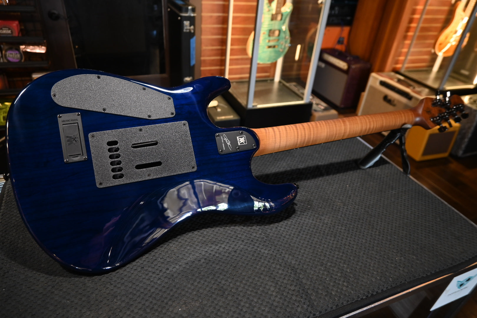 Music Man Jason Richardson Cutlass HT - Water Temple Guitar #3818 - Danville Music
