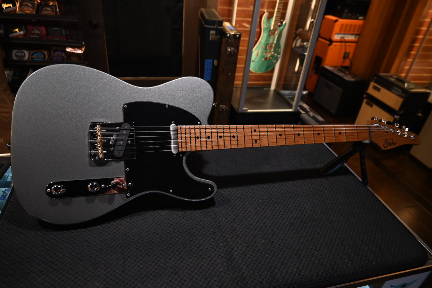 Suhr Andy Wood Signature Series Modern T SS - AW Silver Guitar #6255