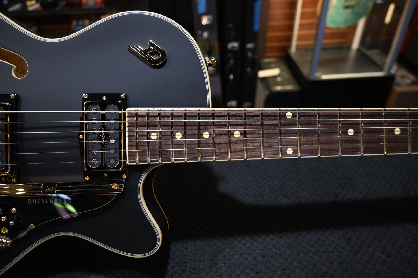 Duesenberg Starplayer TV - Black Velvet Guitar #0715 - Danville Music
