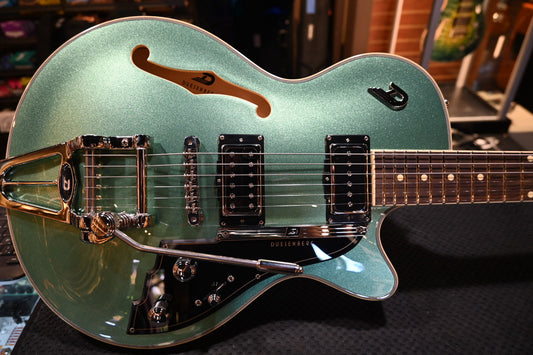 Duesenberg Duo-Tone Starplayer TV - Catalina Green and White Guitar #1066