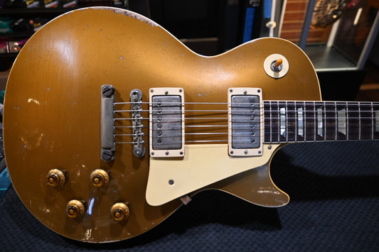 Gibson Custom Shop 1957 Les Paul Standard Reissue Murphy Lab Ultra Heavy Aged - Mustard Gold Guitar #6604