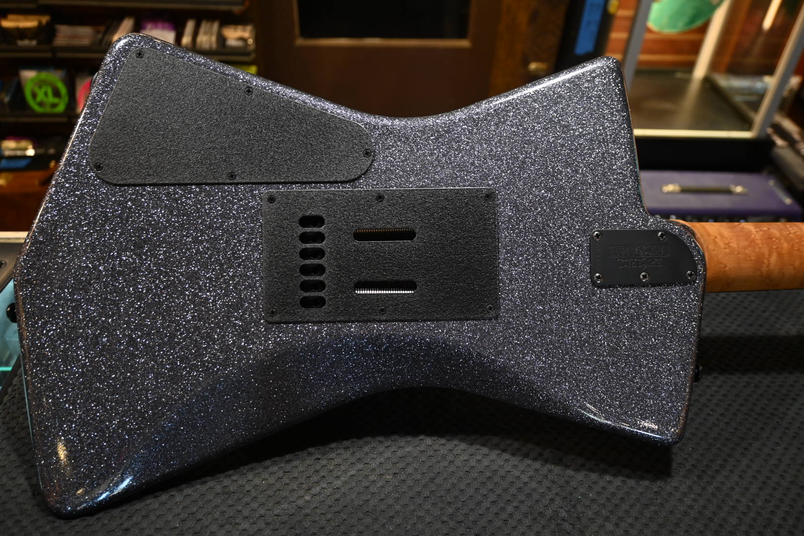 Music Man St. Vincent HH - Charcoal Sparkle Guitar #4866 USED - Danville Music