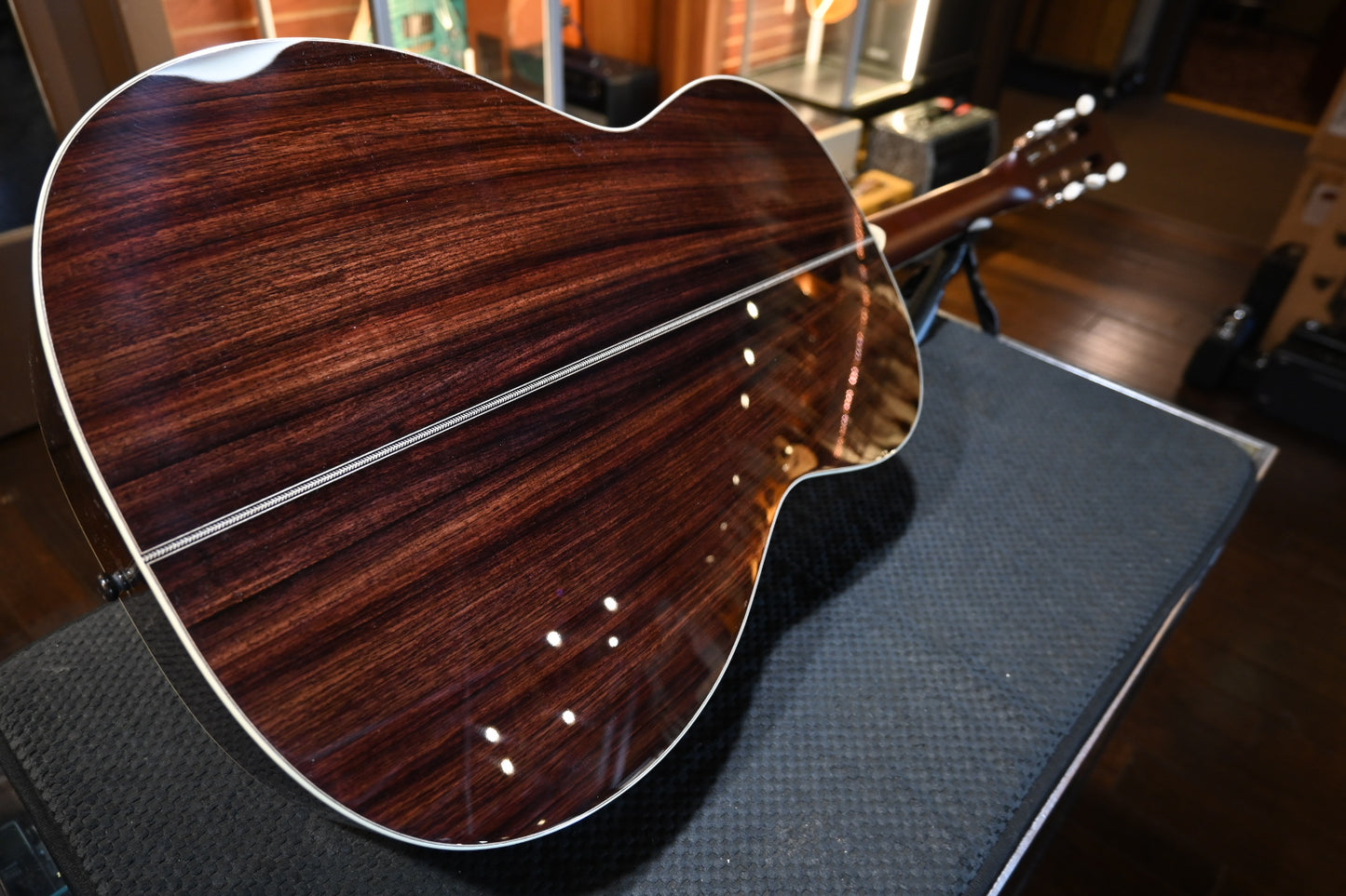 Santa Cruz 000 German Bearclaw Spruce/Indian Rosewood Guitar #6369