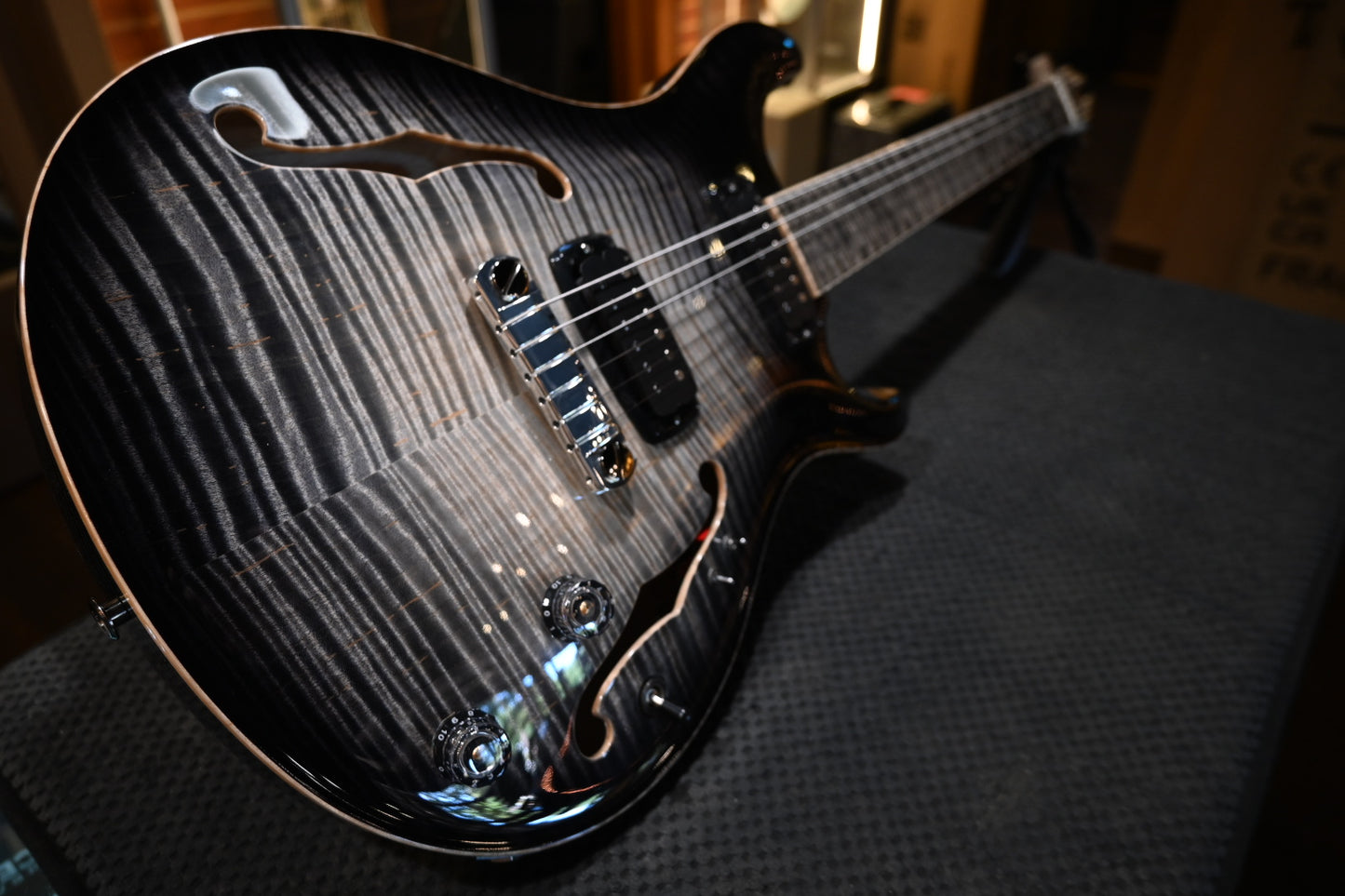 PRS Private Stock 30th Anniversary ‘Birds of a Feather’ Hollowbody I Limited - Frostbite Glow Guitar #0234