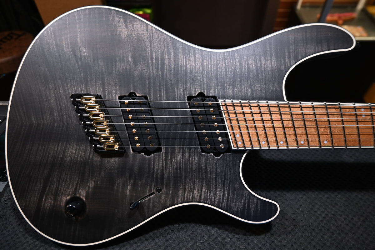 Mayones Regius VF 7 Multi-Scale - Antique Black Matt Guitar #8144