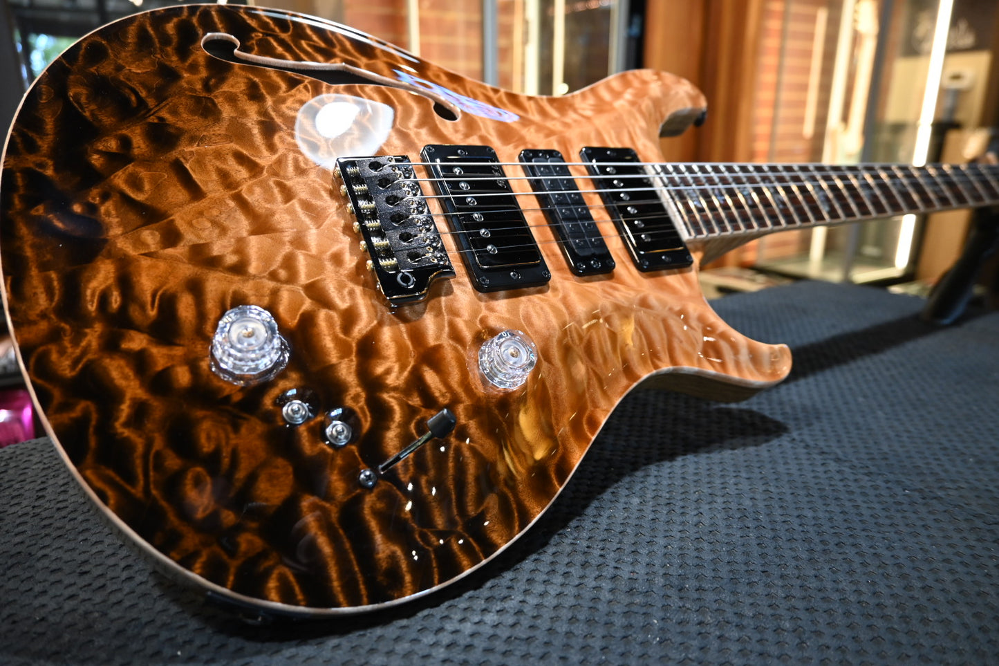 PRS Private Stock Special Semi-Hollow 2024 - Reverse Amaretto Dragon’s Breath Guitar #11257