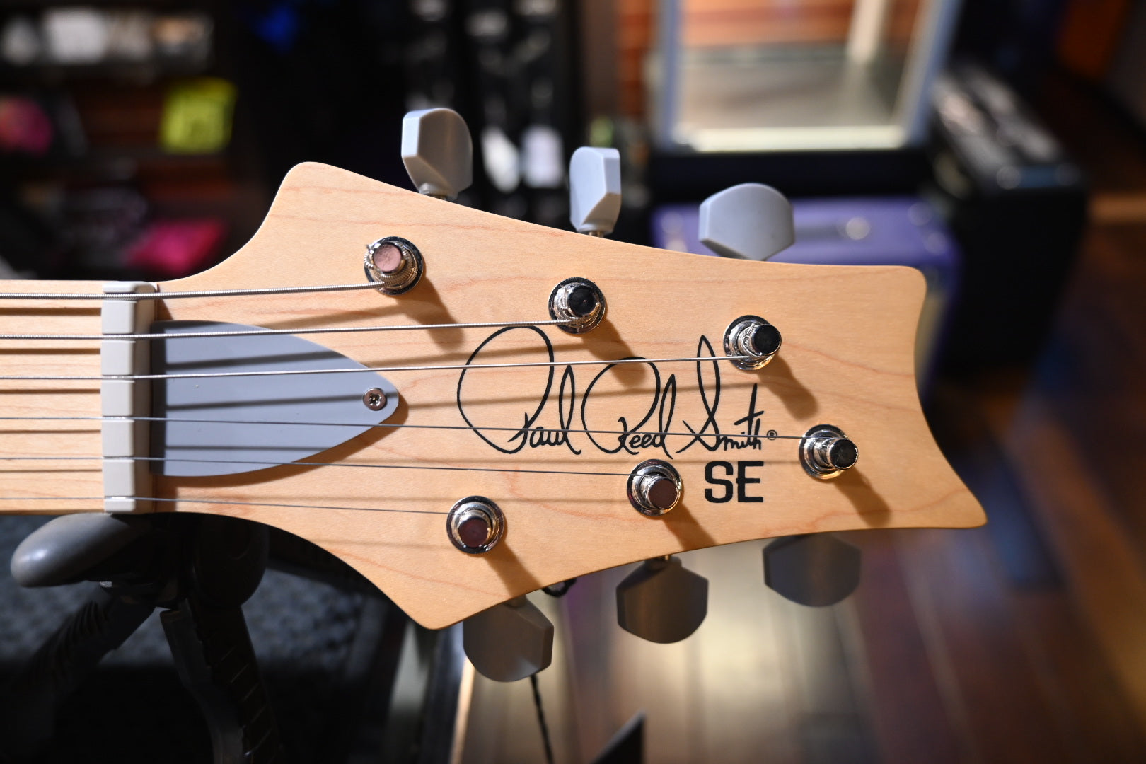 PRS SE Silver Sky Maple - Moon White Guitar #7314 - Danville Music